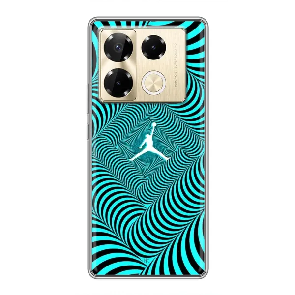 Чехол с рисунком «JORDAN» для Infinix Note 40 Pro
