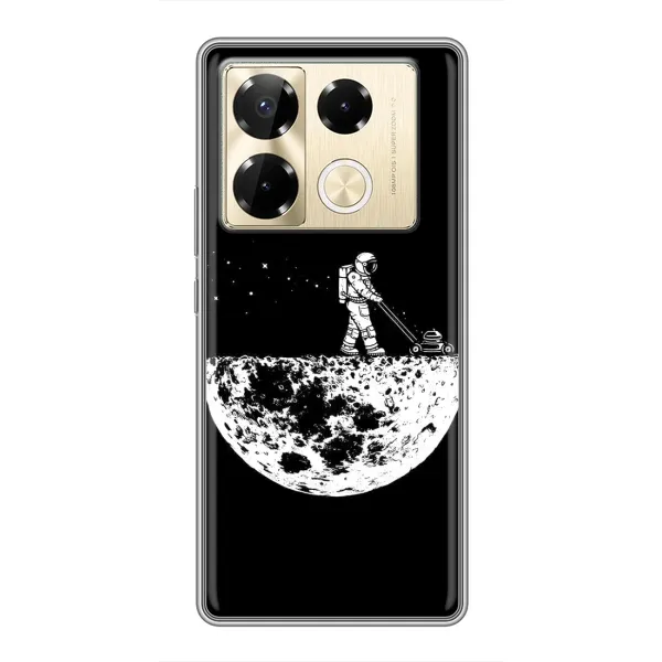 Чехол с рисунком «Космонавт» для Infinix Note 40 Pro Чехол с рисунком «Космонавт» для Infinix Note 40 Pro