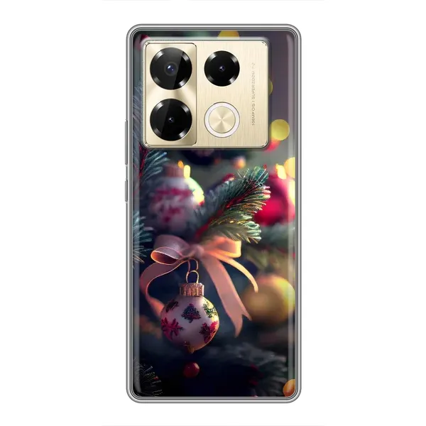Чехол с рисунком «Красивая елочка» для Infinix Note 40 Pro Чехол с рисунком «Красивая елочка» для Infinix Note 40 Pro