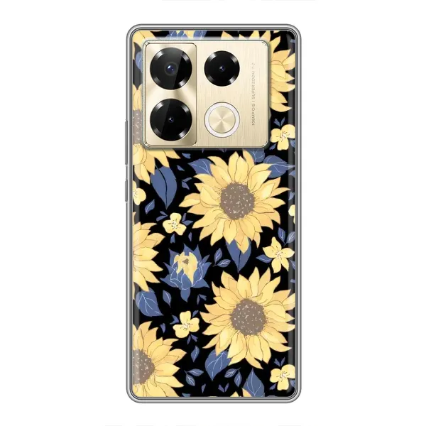 Чехол с рисунком «красивые цветы» для Infinix Note 40 Pro Чехол с рисунком «красивые цветы» для Infinix Note 40 Pro