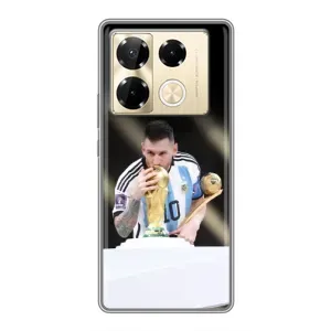 Чохли Лео Мессі Аргентина для Infinix Note 40 Pro (Кубок Світу)