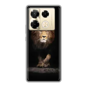 Чехол с картинкой на Infinix Note 40 Pro (Красивый Лев)