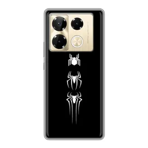 Чохол Супергерой Людина Павук на Infinix Note 40 Pro (Лого павука)