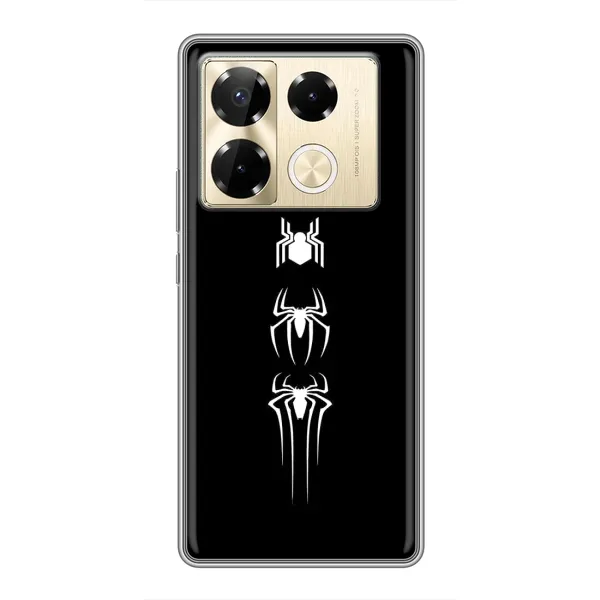 Чехол с рисунком «Лого паука» для Infinix Note 40 Pro Чехол с рисунком «Лого паука» для Infinix Note 40 Pro