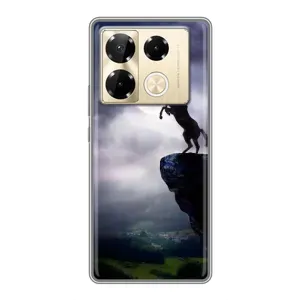 Чехлы с изображением разных животных для Infinix Note 40 Pro (Лошадь)