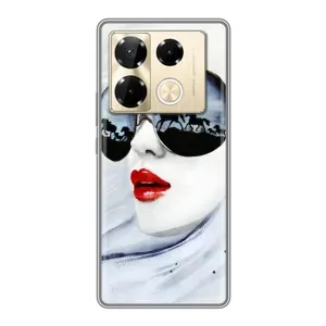 Чехол с картинкой Модные Девчонки Infinix Note 40 Pro (Любительница коней)