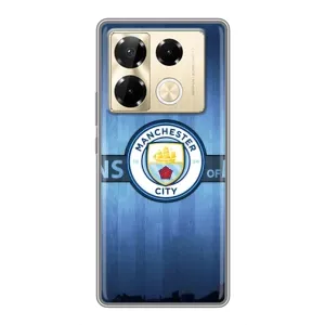 Силиконовые Чехлы принт Футбол на Infinix Note 40 Pro (ManCity)