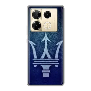 Чохли з тематикою "Круті машини" на Infinix Note 40 Pro (Лого Maserati)