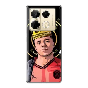 Чохол (TPU) з Футболістом на Infinix Note 40 Pro (Mbappe King)