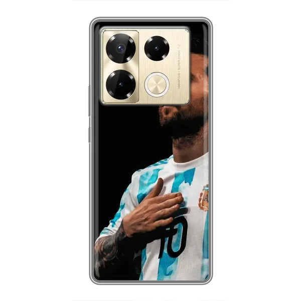 Чехол с рисунком «Месси Капитан» для Infinix Note 40 Pro Чехол с рисунком «Месси Капитан» для Infinix Note 40 Pro