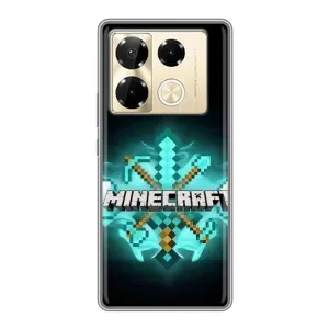 Чохол майнкрафт для Infinix Note 40 Pro (MineCraft 2)