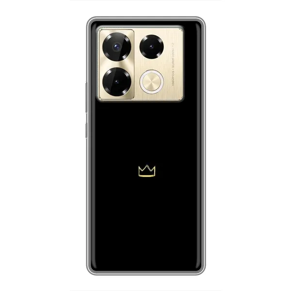 Чехол с рисунком «Мини корона» для Infinix Note 40 Pro Чехол с рисунком «Мини корона» для Infinix Note 40 Pro