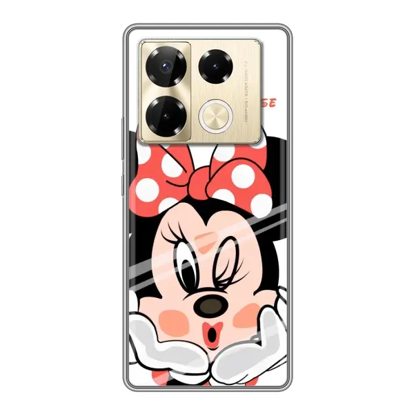 Чехол с рисунком «Minni Mouse» для Infinix Note 40 Pro