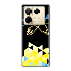 Чехол на Infinix Note 40 Pro Украинский дизайн (Мир для Украины)