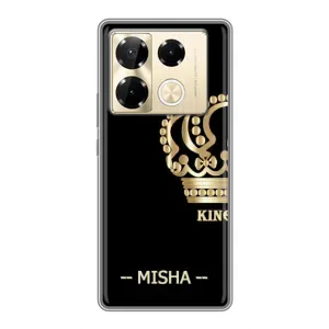 Іменні Чохли для Infinix Note 40 Pro (MISHA)