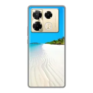 Летний Чехол на Infinix Note 40 Pro (Море песок)