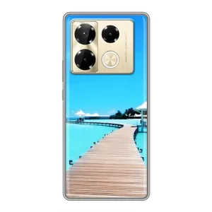 Летний Чехол на Infinix Note 40 Pro (Набережная)