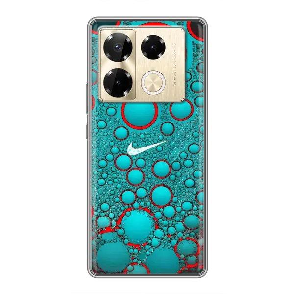 Чехол с рисунком «Найк зеленый» для Infinix Note 40 Pro Чехол с рисунком «Найк зеленый» для Infinix Note 40 Pro