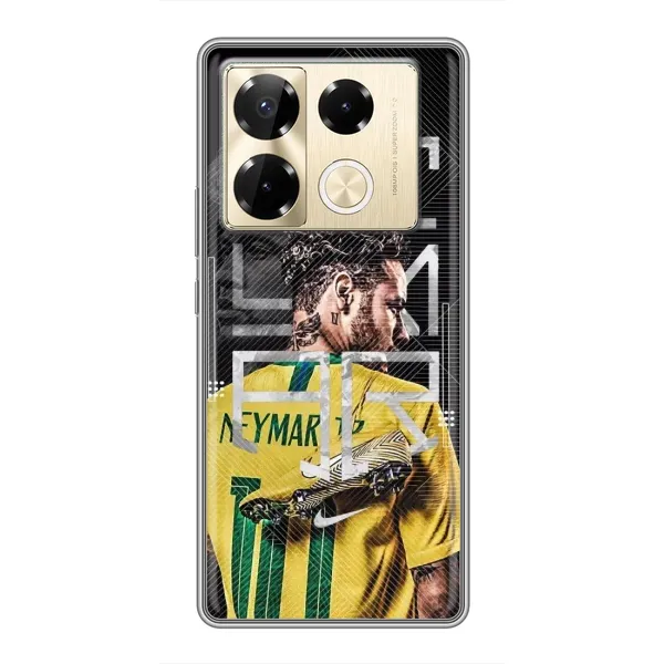 Чехол с рисунком «Neymar 10» для Infinix Note 40 Pro Чехол с рисунком «Neymar 10» для Infinix Note 40 Pro