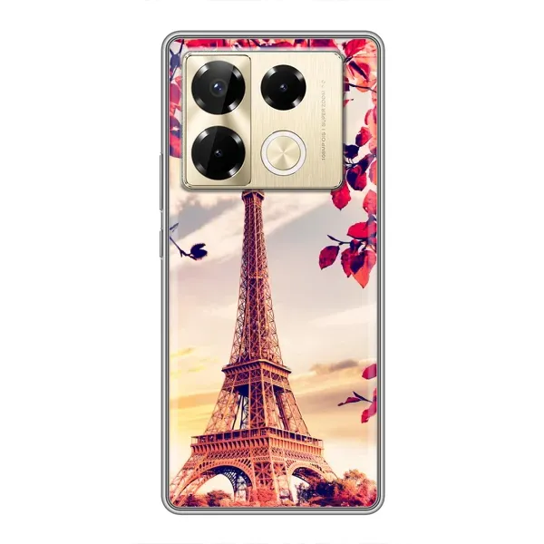Чехол с рисунком «Paris photo» для Infinix Note 40 Pro Чехол с рисунком «Paris photo» для Infinix Note 40 Pro