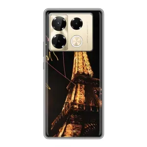 Чехол с Эйфелевой башней на Infinix Note 40 Pro (Paris)