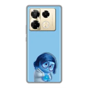 Чохол Головоломка для Infinix Note 40 Pro - (AlphaPrint) (Смуток)