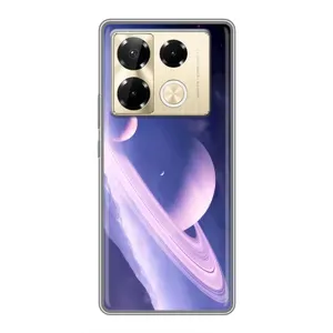Чехлы КОСМОС для Infinix Note 40 Pro (Планета в космосе)