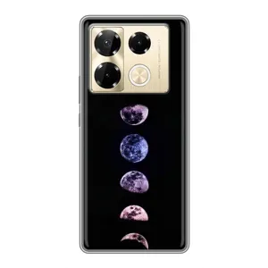 Аксессуары Чехол (ТПУ) с планетами на Infinix Note 40 Pro