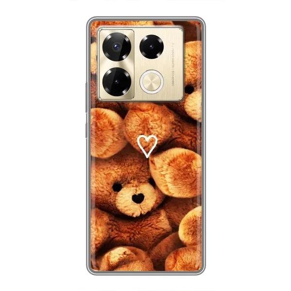 Чехол с рисунком «Плюшевый медвеженок» для Infinix Note 40 Pro Чехол с рисунком «Плюшевый медвеженок» для Infinix Note 40 Pro