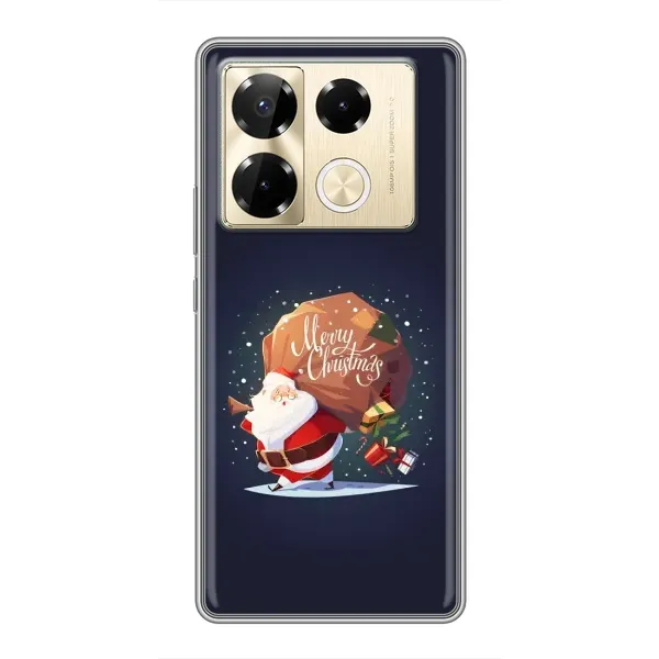 Чехол с рисунком «Подарки от Санты» для Infinix Note 40 Pro Чехол с рисунком «Подарки от Санты» для Infinix Note 40 Pro
