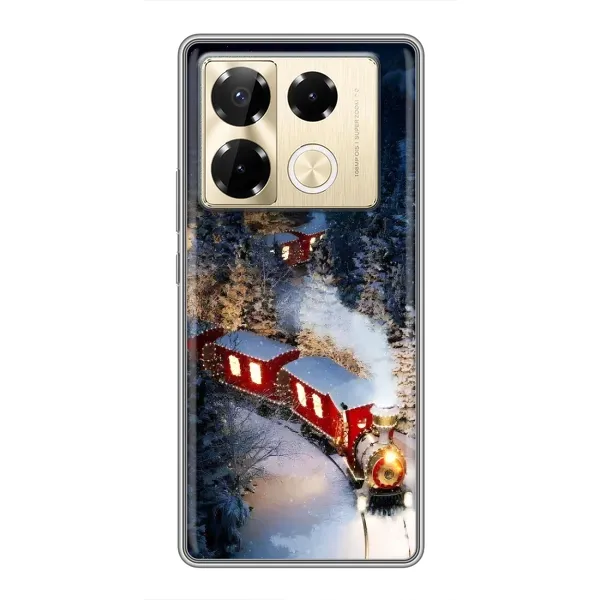 Чехол с рисунком «Поезд» для Infinix Note 40 Pro Чехол с рисунком «Поезд» для Infinix Note 40 Pro