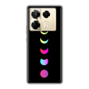 Чохол (ТПУ) з планетами на Infinix Note 40 Pro (Повнолуння)