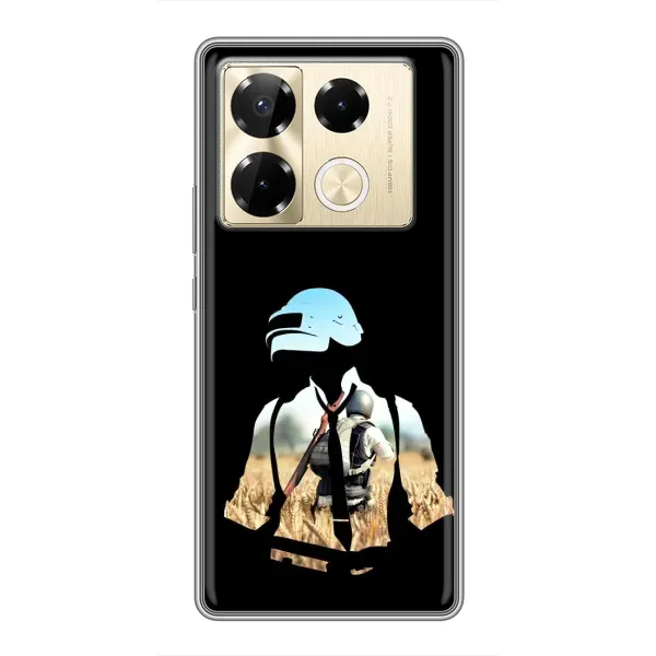 Чехол с рисунком «Пубг мен» для Infinix Note 40 Pro Чехол с рисунком «Пубг мен» для Infinix Note 40 Pro
