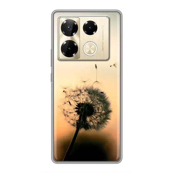 Чехол с рисунком «Роздумаханый одуванчик» для Infinix Note 40 Pro Чехол с рисунком «Роздумаханый одуванчик» для Infinix Note 40 Pro