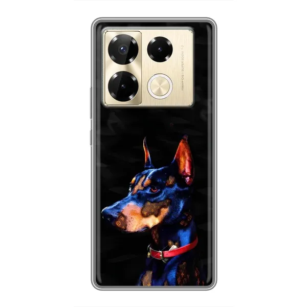 Чехол с рисунком «Собака Мопс» для Infinix Note 40 Pro Чехол с рисунком «Собака Мопс» для Infinix Note 40 Pro