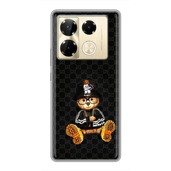 Чехол с рисунком «Тедди Гуччи» для Infinix Note 40 Pro Чехол с рисунком «Тедди Гуччи» для Infinix Note 40 Pro