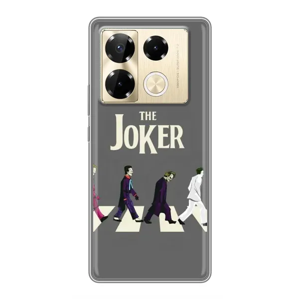 Чехол с рисунком «The Joker» для Infinix Note 40 Pro Чехол с рисунком «The Joker» для Infinix Note 40 Pro