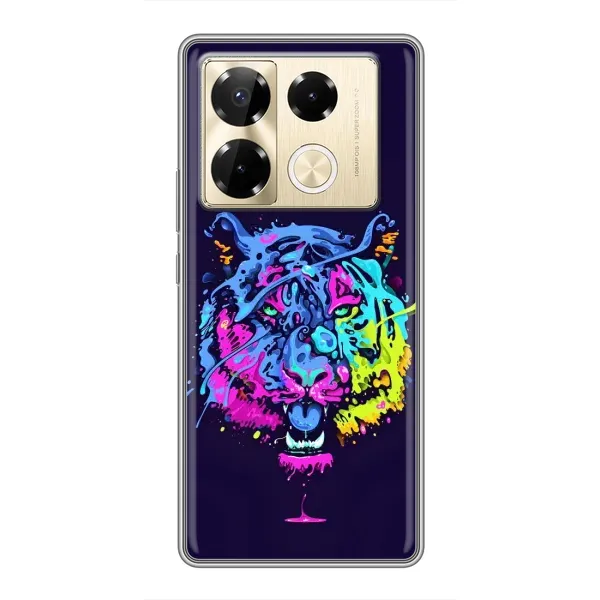 Чехол с рисунком «Тигр-Арт» для Infinix Note 40 Pro Чехол с рисунком «Тигр-Арт» для Infinix Note 40 Pro