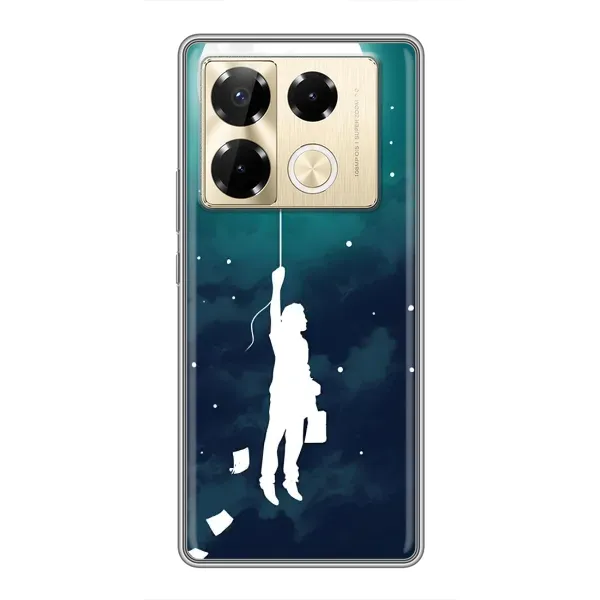 Чехол с рисунком «To The moon» для Infinix Note 40 Pro Чехол с рисунком «To The moon» для Infinix Note 40 Pro