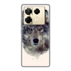 Чехол с Волком на Infinix Note 40 Pro (Волк)