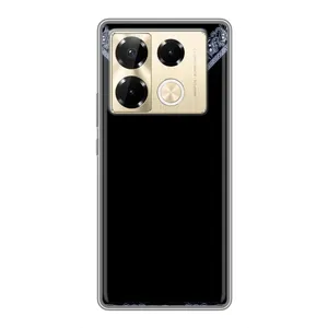 Силиконовый Чехол на Infinix Note 40 Pro (Воротник вышиванки)