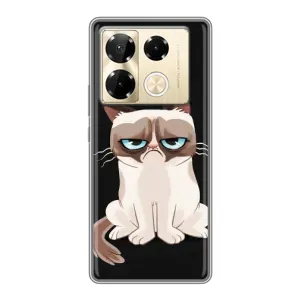 Чехол на тематику: Коты для Infinix Note 40 Pro (Взгляд кота)