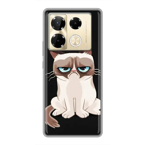 Чехол с рисунком «Взгляд кота» для Infinix Note 40 Pro Чехол с рисунком «Взгляд кота» для Infinix Note 40 Pro