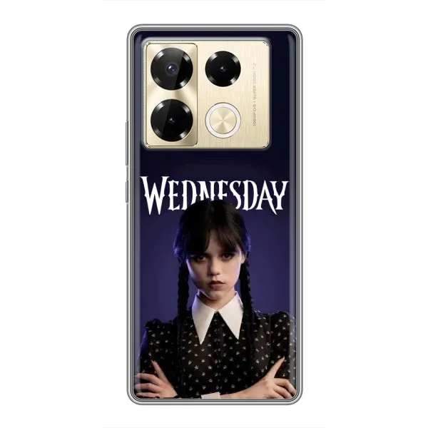 Чехол с рисунком «Wednesdey» для Infinix Note 40 Pro Чехол с рисунком «Wednesdey» для Infinix Note 40 Pro
