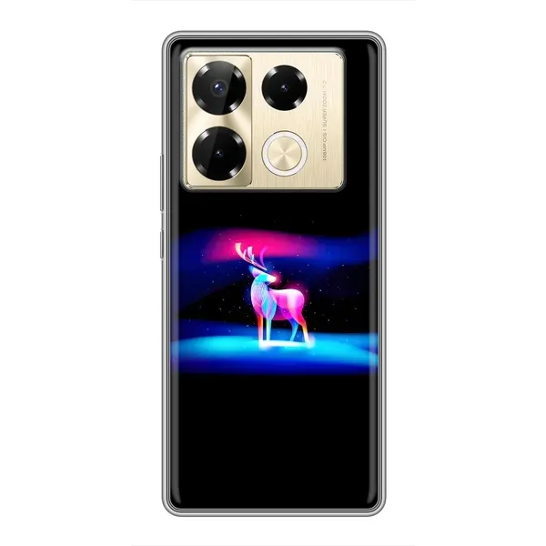 Чехол с рисунком «Яркий олень» для Infinix Note 40 Pro Чехол с рисунком «Яркий олень» для Infinix Note 40 Pro