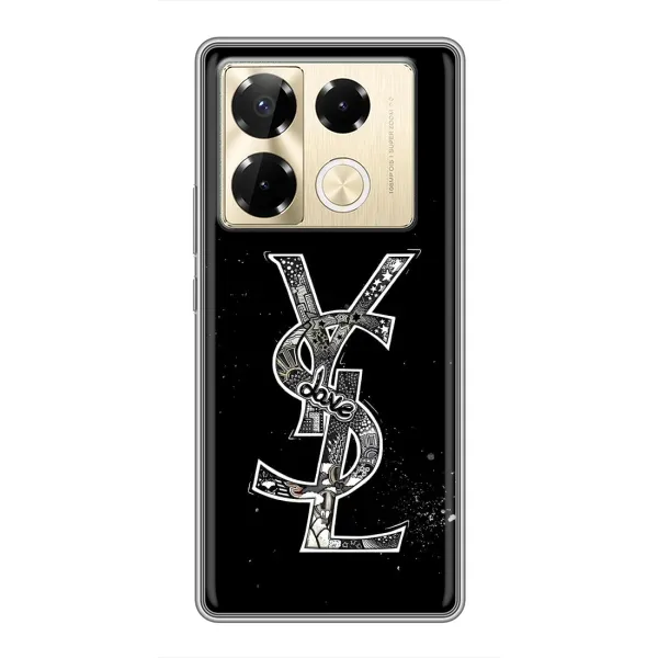 Чехол с рисунком «YSL» для Infinix Note 40 Pro Чехол с рисунком «YSL» для Infinix Note 40 Pro