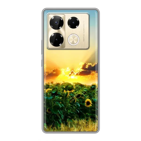 Чехол с рисунком «Закат Солнца» для Infinix Note 40 Pro Чехол с рисунком «Закат Солнца» для Infinix Note 40 Pro