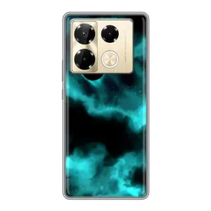 Чехлы КОСМОС для Infinix Note 40 Pro (Затмение)
