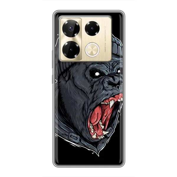 Чехол с рисунком «Злая Обезьяна» для Infinix Note 40 Pro Чехол с рисунком «Злая Обезьяна» для Infinix Note 40 Pro