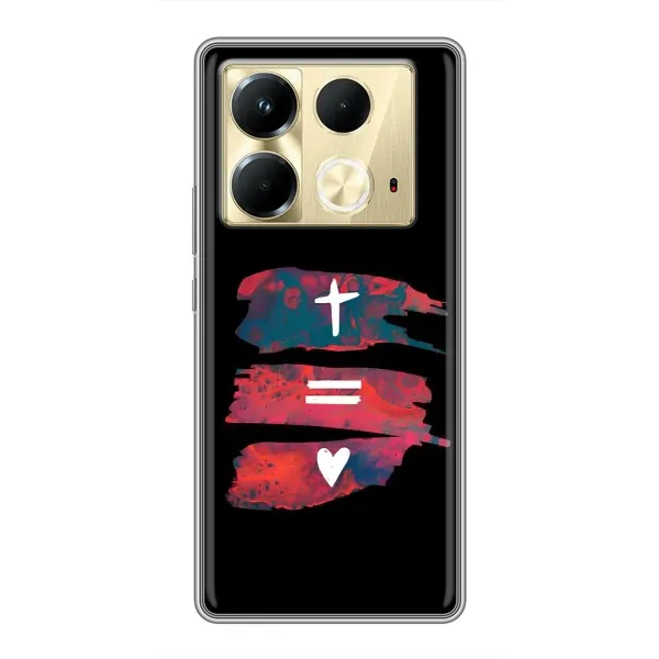 Чехол с рисунком «Атрибутика» для Infinix Note 40